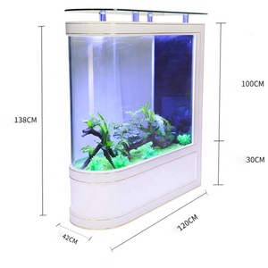 2020 Trung Quốc Aquarium Tùy Chỉnh Thiết Kế Cửa Cá Giống Giá Rẻ Lớn Aquarium Tấm Kính Acrylic Cho Bể Cá - Product Image 4