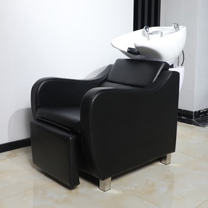 Chaise de lavage de cheveux pour salon de coiffure, avec bac à shampoing intégré, vente chaude - Product Image 5