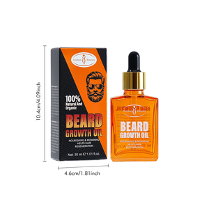 Huile de croissance de barbe pour <span class=keywords><strong>homme</strong></span> Aichun Beauty 100% naturelle, nourrissante et réparatrice, <span class=keywords><strong>produits</strong></span> de soin de la barbe, huile de croissance de barbe biologique pour <span class=keywords><strong>homme</strong></span> - Product Image 6