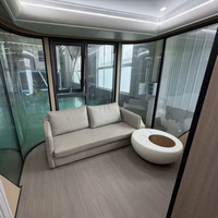 Etong Space Capsule Maison mobile 2 chambres avec cuisine