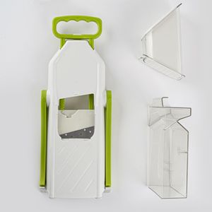 ODM tùy chỉnh đa chức năng push-loại trái cây và rau cắt kiểu Mới Hướng dẫn sử dụng Slicer cho nhà bếp sử dụng - Product Image 2