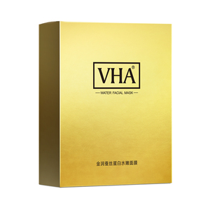 Masque facial coréen VHA Private Label à l'essence de fibroïne et de bave d'escargot, hydratant et anti-âge pour la peau - Product Image 5