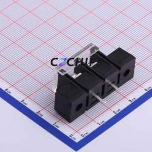 KF58CM-10.0-2P Barrier Terminal Block Through hole Component (THT),P=10mm Connector With Cover Plate 10mm 1x2P Straight Pin - Product Image 2