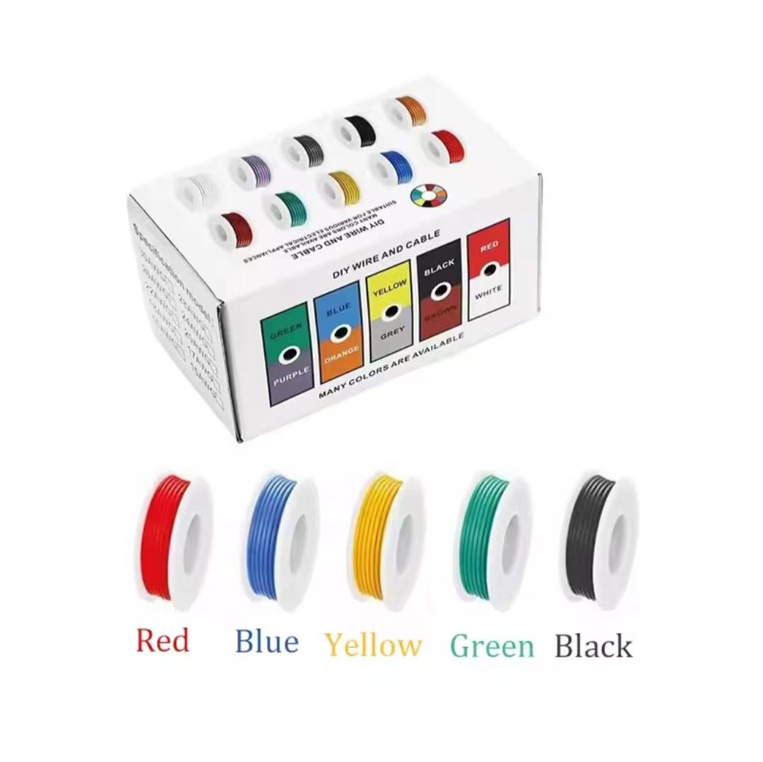 Rouge noir jaune bleu vert