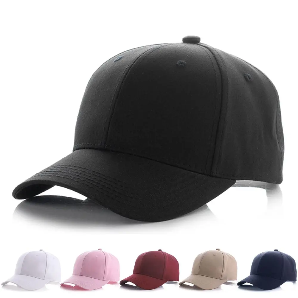 Factory Direct 6 Panel Basecap Custom Design Leere Sport kappe ohne Logo Baseball Cap Plain Dyed Unisex Character Hat