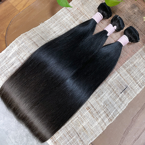 Extensiones <span class=keywords><strong>de</strong></span> Cabello Humano Liso al Por Mayor, <span class=keywords><strong>de</strong></span> 8 a 40 Pulgadas, 100% Cabello <span class=keywords><strong>Virgen</strong></span> Sin Procesar, Extensiones <span class=keywords><strong>de</strong></span> Cabello Liso - Product Image 3