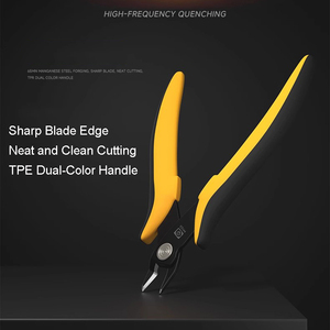 Alicates de Corte Electrónicos AMAOE <span class=keywords><strong>M122</strong></span> de 5.5 Pulgadas, Alicates de Corte Diagonal de Precisión, Pulidos, Resistentes a la Corrosión y al Óxido, Herramientas Manuales - Product Image 2