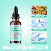 OEM ODM Gouttes de vitamine C personnalisées pour enfants, compléments alimentaires pour soutenir le système immunitaire, adaptés aux enfants âgés de 4 à 13 ans