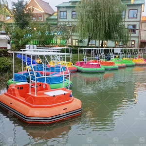 <span class=keywords><strong>Barco</strong></span> de parachoques eléctrico para niños con luces LED y bordes suaves para juegos de piscina y zonas de juego al aire libre - Product Image 6