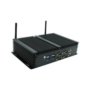 Eglobal I3-6200U มินิพีซีอุตสาหกรรมใหม่ <span class=keywords><strong>LAN</strong></span> แบบคู่6 RS232 COM 1 GPIO 2 * MINI PCIE SLOT ใช้งานทางอุตสาหกรรม - Product Image 1