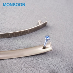 Herrajes Modernos para Muebles, Tiradores de Aleación de Zinc con Acabado de Níquel Cepillado para Armarios de Cocina, Dormitorio y Guardarropa - Product Image 6