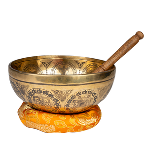 พระพุทธรูปมณฑลที่ขายดีที่สุดชามร้องเพลงทิเบตขนาดใหญ่เสียงโทนลึกสําหรับการรักษาและการทําสมาธิ - Product Image 2
