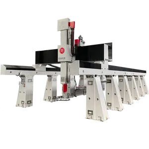 Heykeli 5 eksen masaüstü robotik diy köpük cnc metal yönlendirici planları döner kafa atc işleme ahşap cnc denetleyici