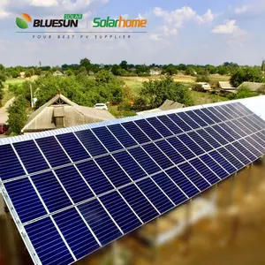 Produttori di pannelli solari Bluesun pannelli solari monocristallini a scandole bifacciali da 600Watt acquista Online