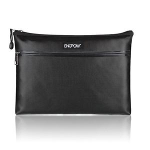 Custom Design Factory Price Non Itchy Water Fire Resistant Bag with Two <b>Pockets</b> Waterproof Fireproof Document Bag - Product Image 1