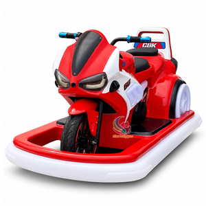 Children Parent Child Double Seat Electric Motorcycle Bumper Car FRP Battery Ride on Toy Car for Outdoor Indoor Business - Product Image 6