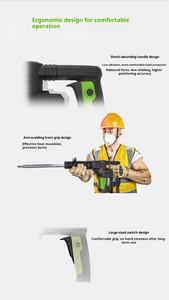 WU358 Electric Pick High <b>Power</b> Single Use Electric Pick Lightweight Concrete Electric Impact <b>Drill</b> - Product Image 4