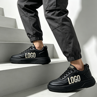 Sneakers décontractées pour hommes avec logo personnalisé, tige durable, fabricant OEM, chaussures de sport décontractées pour hommes de haute qualité