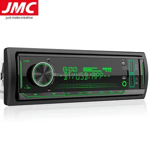 JMC Media Tape Usb Universal Car 2/1din Stereo Radio Pocket Drink Cup Car Receptor Car Radio Mp3 Player H 7 Color Light 1 Din