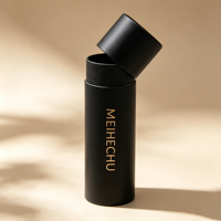 Emballage personnalisé pour flacon de parfum cosmétique, huile essentielle, tube en papier, boîte cylindrique, estampage à chaud pour boîte cadeau de flacon de parfum de luxe