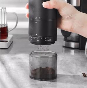 Nuevo Molinillo de Café de Acero Inoxidable con 38 Niveles de Ajuste, Recargable por USB, Portátil para Uso Doméstico y al Aire Libre, Eléctrico - Product Image 3