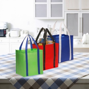 Sac fourre-tout personnalisé avec logo imprimé, en tissu non tissé, sac de shopping de marque pour les courses - Product Image 3