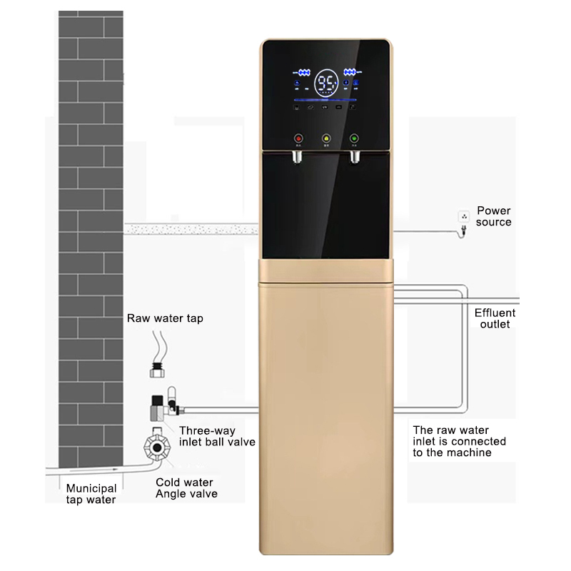 Electric Household Hydrogen Water Dispenser Freestanding