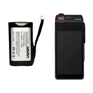 Batterie au lithium de remplacement 3.7V 5200mAh pour batterie rechargeable NEXGO Smart POS N5 GX02