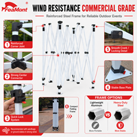 Tente pliante portable FEAMONT, imperméable, pour le camping en plein air, auvent facile à installer, abri pop-up, fabricant OEM