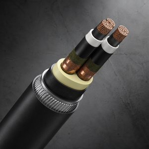 สายไฟฟ้าแรงต่ำแบบหุ้มฉนวน XLPE อลูมิเนียม NA2XY 4x240 SE สำหรับโครงข่ายไฟฟ้า IEC 60502-1 - Product Image 1