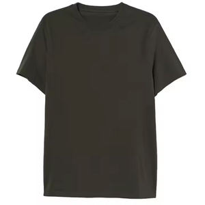 Vente en gros de t-shirts tricotés en coton-T-shirts décontractés respirants écologiques de haute qualité pour un usage quotidien Impression et marque en vrac - Product Image 6