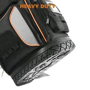Nouveau sac à dos pour outils, sac à dos d'électricien durable, base moulée imperméable, sac de rangement pour outils robuste - Product Image 4