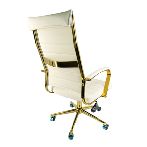 <span class=keywords><strong>Silla</strong></span> de oficina de cuero de lujo, alta espalda, bajo <span class=keywords><strong>precio</strong></span>, <span class=keywords><strong>ejecutiva</strong></span>, conferencia, gerente, oro, gran oferta - Product Image 5