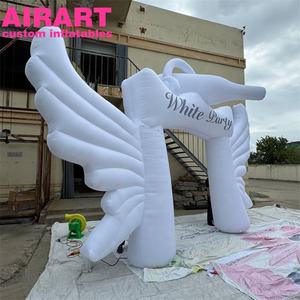 Arc gonflable géant avec ailes Arc gonflable de papillon avec bouteille et écouteurs - Product Image 5