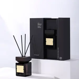 2022 home decor luxury home perfumes gift box packaging boxes air diffuser and reed diffuser