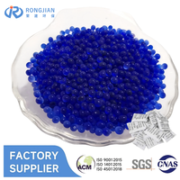 Perles déshydratantes en gel de silice bleu changeant de couleur, haute capacité d'absorption d'humidité, réutilisables pour armoire à armes et placard