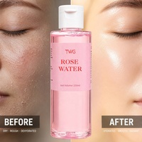 Tonique pour la peau à l'eau de rose de Damas TWG RTS 150 ml, hydratant, apaisant naturel, renforce la barrière cutanée, hydrate, éclaircit le teint
