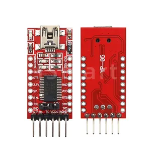 Mini Puerto 5P/tipo C de alta calidad FT232RL FT232 FTDI USB 3,3 V 5,5 V a TTL adaptador serie módulo programador Mini puerto