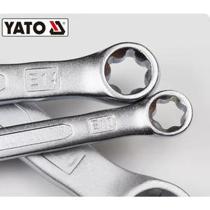 Juego de Llaves Estrella Yato E10 E14, Acero al Cromo Vanadio, Grado Industrial - Product Image 1