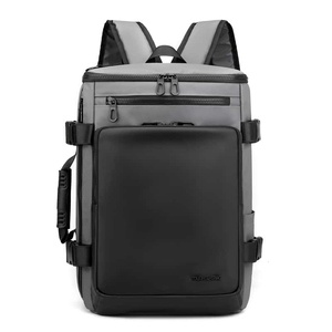 Minimalist Nylon <b>Backpack</b> External Frame <b>Waterproof</b> 36-57L Capacity Unisex Daily Use With Soft Handle - Product Image 2