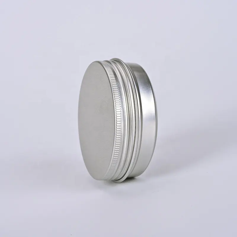 60G Aluminium Tins Aluminium Jar Aluminium Kan Met Schroef Deksel 60Ml 68*25Mm