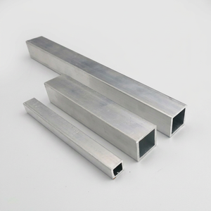 <span class=keywords><strong>Tubo</strong></span> Cuadrado <span class=keywords><strong>de</strong></span> <span class=keywords><strong>Aluminio</strong></span> Ligero <span class=keywords><strong>de</strong></span> Alta Resistencia 6063 T5, Perfil Extruido Resistente a la Corrosión - Product Image 1