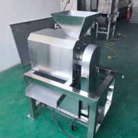 Automatische elektrische industriële mangopulp-machine, schroefpers voor het maken van sap, geschikt voor het pulperen van wortelen en tomaten.