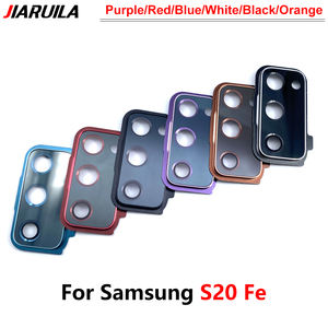 Pièces détachées pour téléphone portable, lentille de caméra arrière en verre pour <span class=keywords><strong>Samsung</strong></span> <span class=keywords><strong>S20</strong></span> Ultra <span class=keywords><strong>S20</strong></span> <span class=keywords><strong>Fe</strong></span>, verre de caméra avec adhésif - Product Image 6