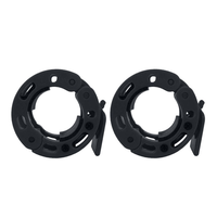 Collier de serrage rapide pour haltères en plastique et aluminium de 25/28/30/50 mm, pour entraînement en salle de sport, avec clip magnétique