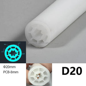 360 degrés LED néon DC12V 24V Flexible rond silicone néon corde <span class=keywords><strong>Tube</strong></span> D20 D24 pour bricolage LED lustre lumières - Product Image 2