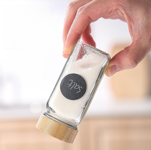 120Ml Mini Hộ Gia Đình Nhỏ Gia Vị Jar 4Oz Nhà Bếp Tủ Lạnh Lưu Trữ Chai Thủy Tinh Gia Vị Lọ Với Tre Nắp Bằng Gỗ - Product Image 2