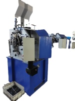 YF1025 automatique CNC8 pince à ressort à épingle à linge faisant la Machine U Type forme fil d'acier boucle de fer avec composants de moteur PLC de noyau