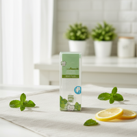 Boîte pliante en plastique PET PVC transparente et recyclable, emballage cadeau, matériaux recyclés, emballage personnalisable pour cosmétiques et artisanat