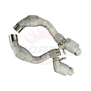 Tubería de Escape de Acero Inoxidable Vortex Performance para BMW X5 G05 F95 2019-2023, Alto Flujo, Turbo, Protector Térmico, Piezas de Modificación - Product Image 1